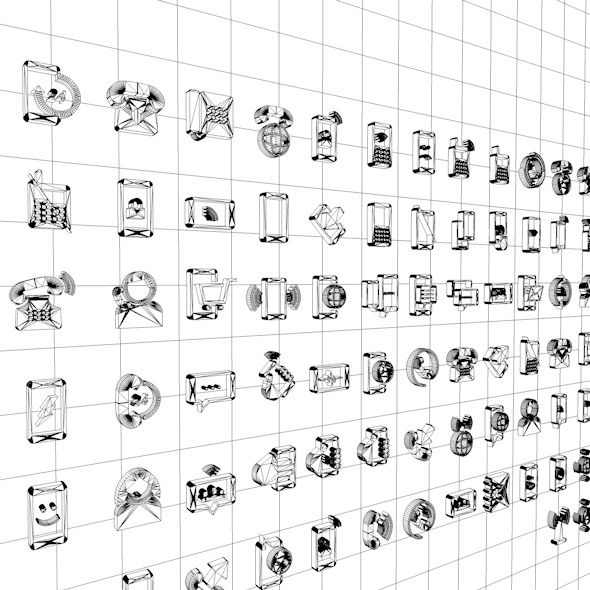 590x590 Phone Icon Pack