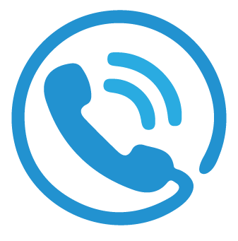 337x341 Blue Phone Icon Transparent Png