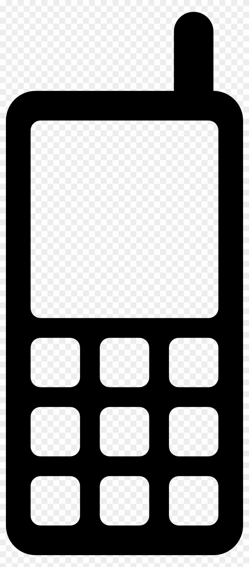 840x1913 Cell Phone Icon Png