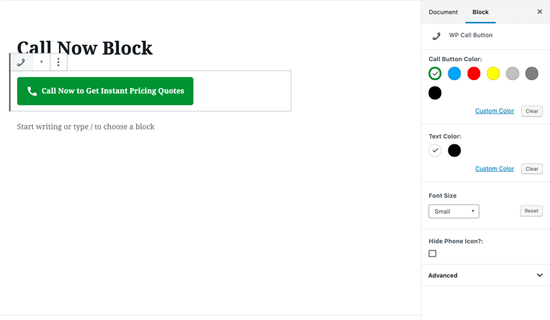 550x320 How To Add A Click To Call Button In Wordpress
