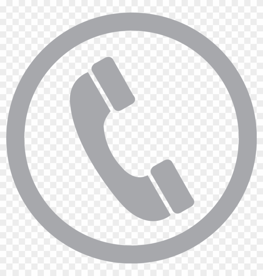 840x880 Telephone Icon Grey