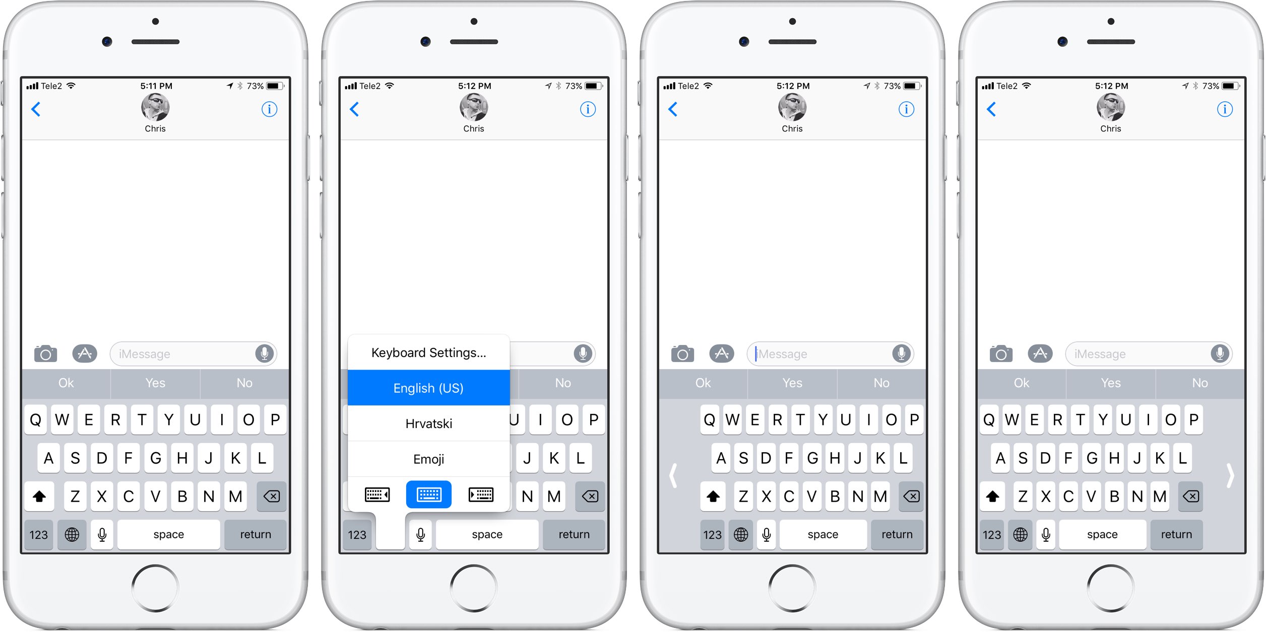 2512x1255 Hands On With Ios One Handed Quicktype Keyboard