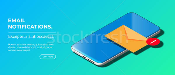 600x259 Notification Of New Email On Your Mobile Phone Or Smartphone Mail