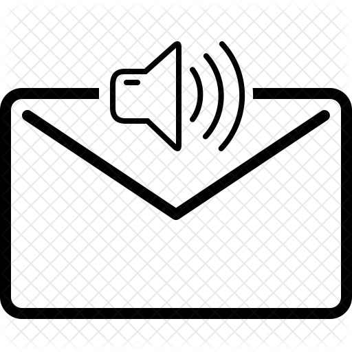 512x512 Voice Mail Icon Of Line Style