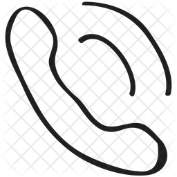 256x256 Phone Ringing Icon Of Doodle Style
