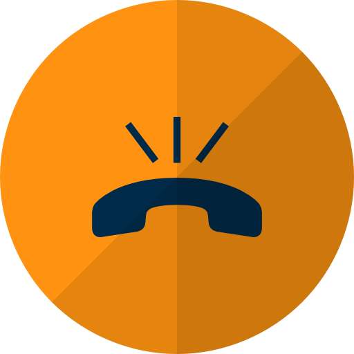 512x512 Yellow, Phone, Ringing Icon Free Of Hotel And Spa Icons