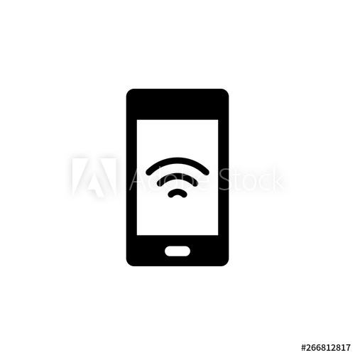 500x500 Phone, Signal Vector Icon Simple Element Illustration From Ui