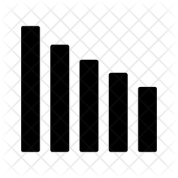 256x256 Phone Signal Icon Of Glyph Style