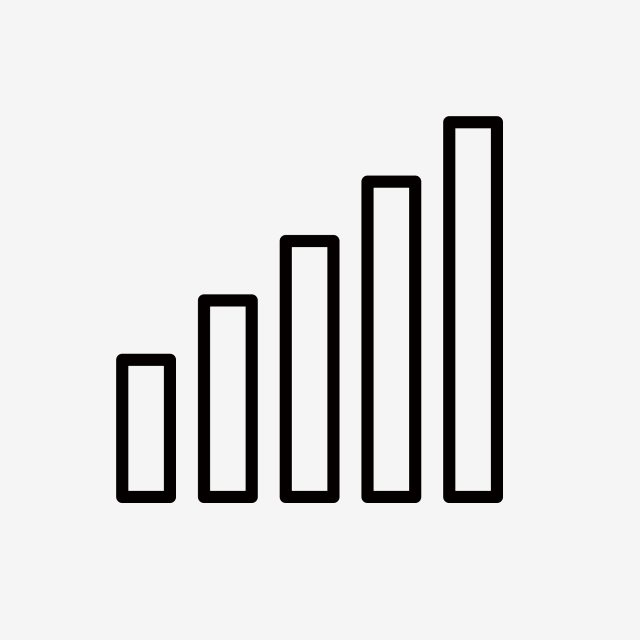 640x640 Signal Icon, Cell Phone Signal, Flat Ui, Ui Icon Png Transparent