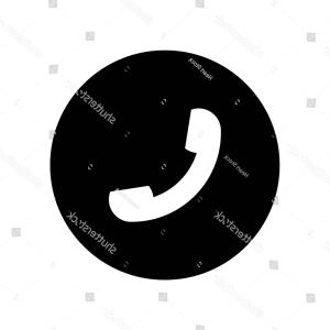 300x300 Phone Icon Vector Flat Symbol Hoodamathrun
