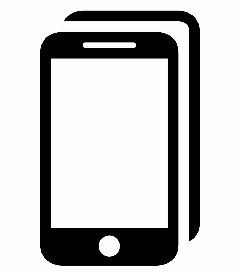 920x1061 Cell Phone Symbol Png