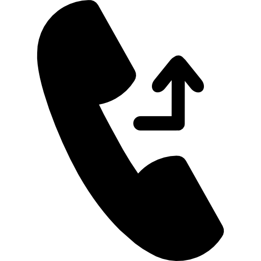 Phone With Arrow Icon at Vectorified.com | Collection of Phone With ...