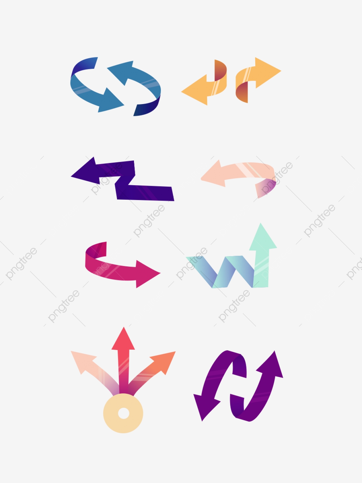 1200x1601 Ribbon Simple Gradient Arrow Mobile Phone Icon Material Is