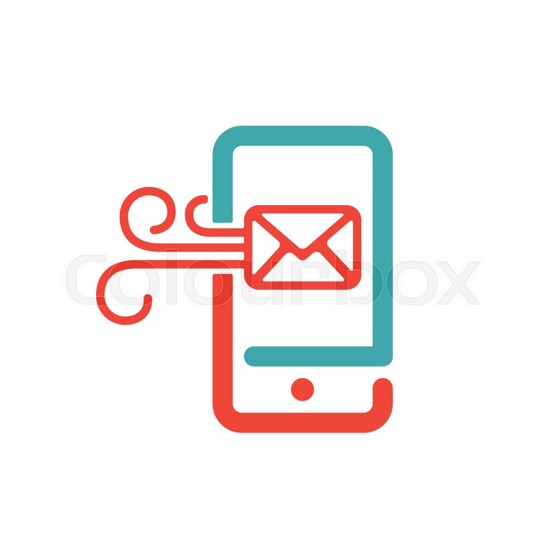 800x800 Vector Illustration Of Mail Arrow Icon Stock Vector Colourbox