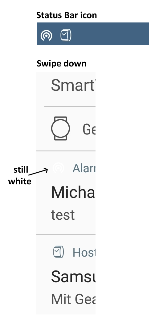 542x1040 Question Notification Icon Color Problem Issue