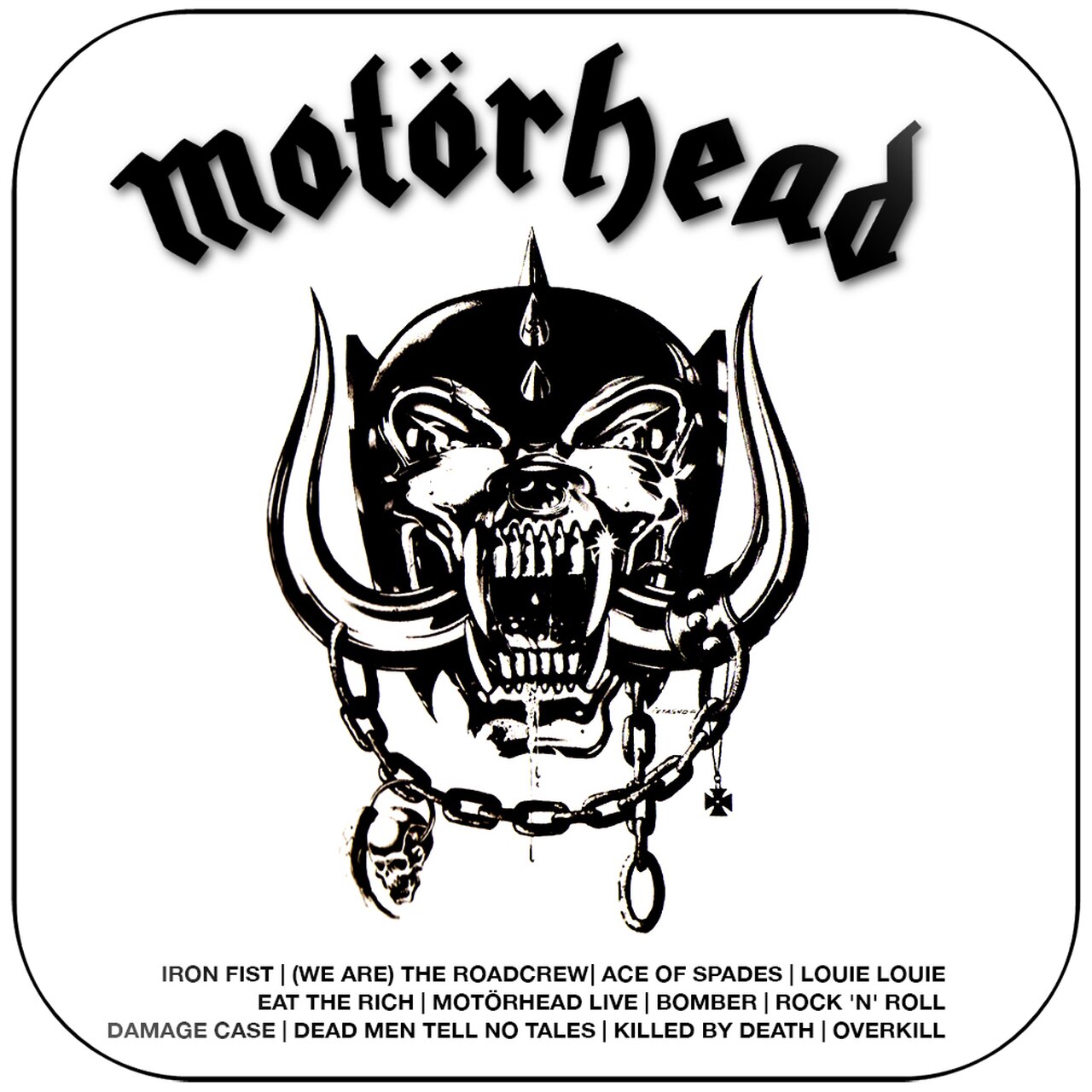 1280x1280 Motorhead Icon Album Cover Sticker