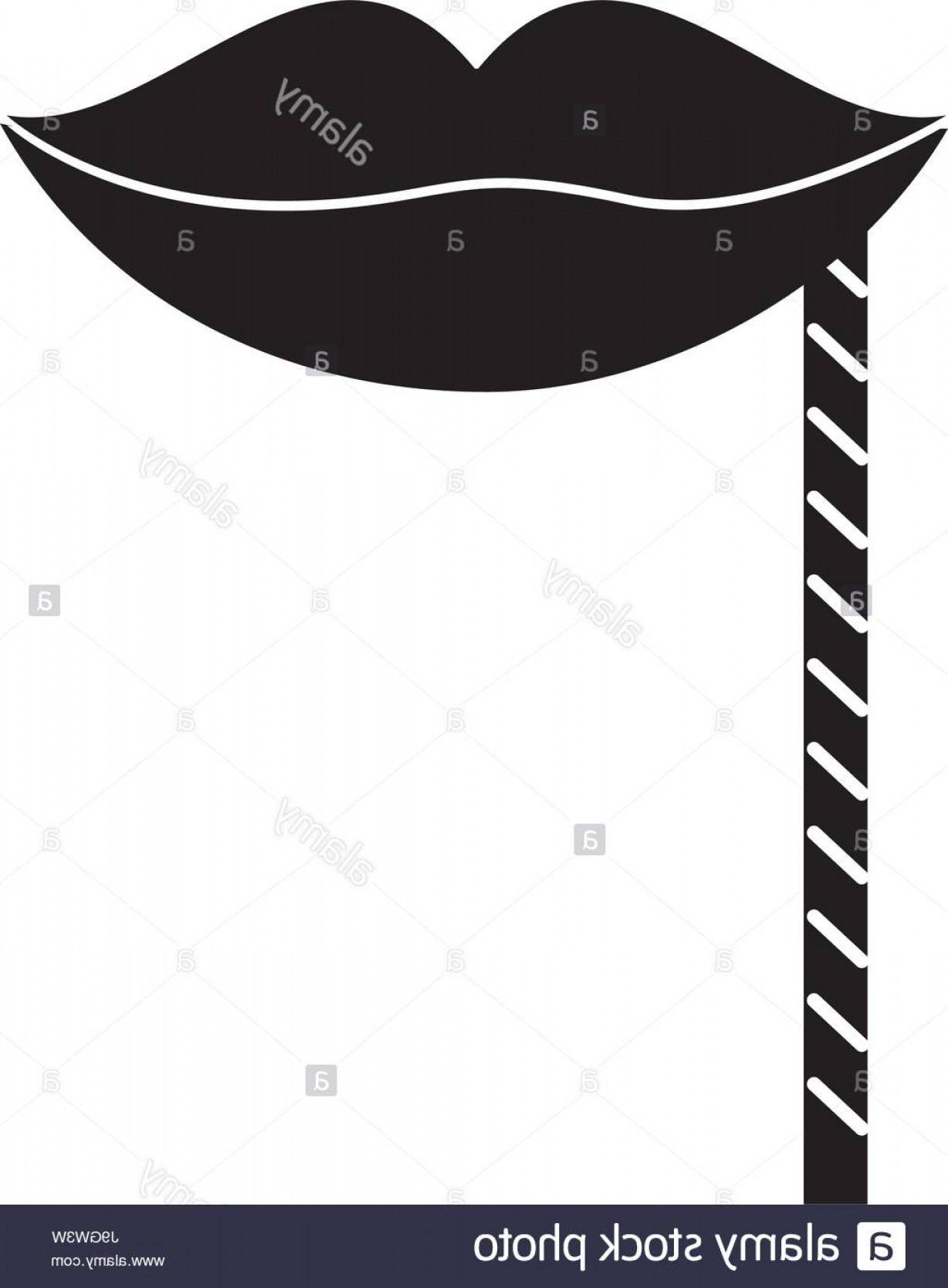 1228x1668 Stock Photo Black Icon Party Booth Props Lips Newwaysys