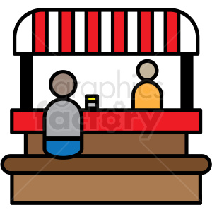 300x300 Food Booth Icon Clipart Royalty Free Gif, Png