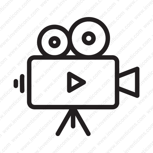 512x512 Download Video Camera Icon Inventicons
