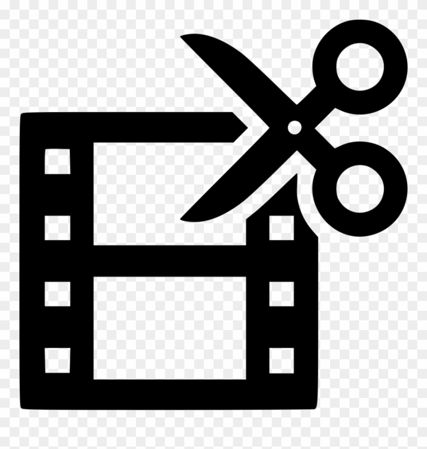 880x925 Film Edit Icon Clipart Video Film Editing