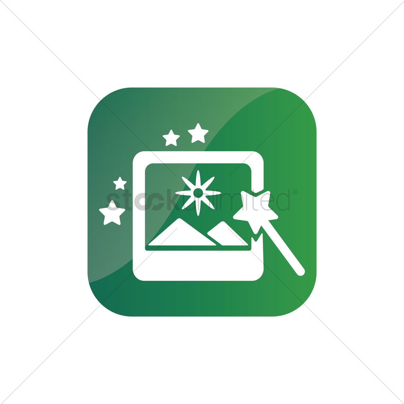 1300x1300 Photo Editor Icon Vector Image