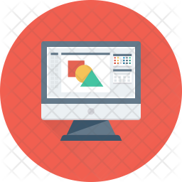 256x256 Editor Icon Of Flat Style