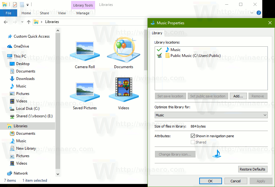882x601 Change Icons Of Default Libraries In Windows