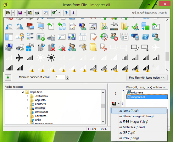 550x453 Icons From Is A Free Software To Extract Icons From Dll, Exe