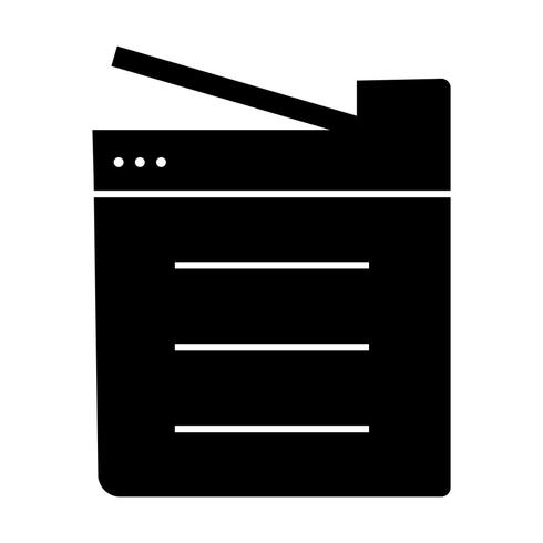 490x490 Copy Machine Vector Icon