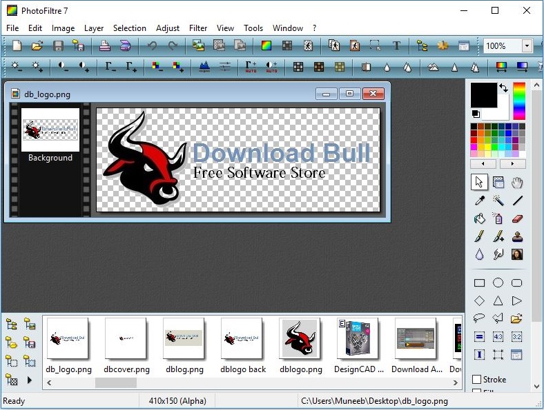788x595 Portable Photofiltre Free Download Download Bull