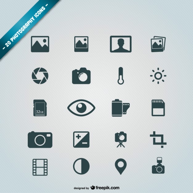 626x626 Photography Icons Free Vector Free Download