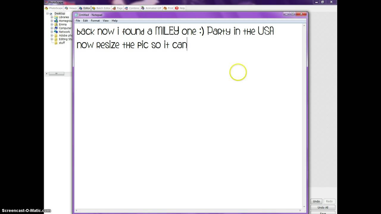 1280x720 How To Make Icon On Photoscape
