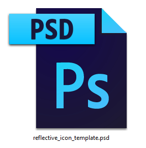 287x291 Reflective Icons Tutorial