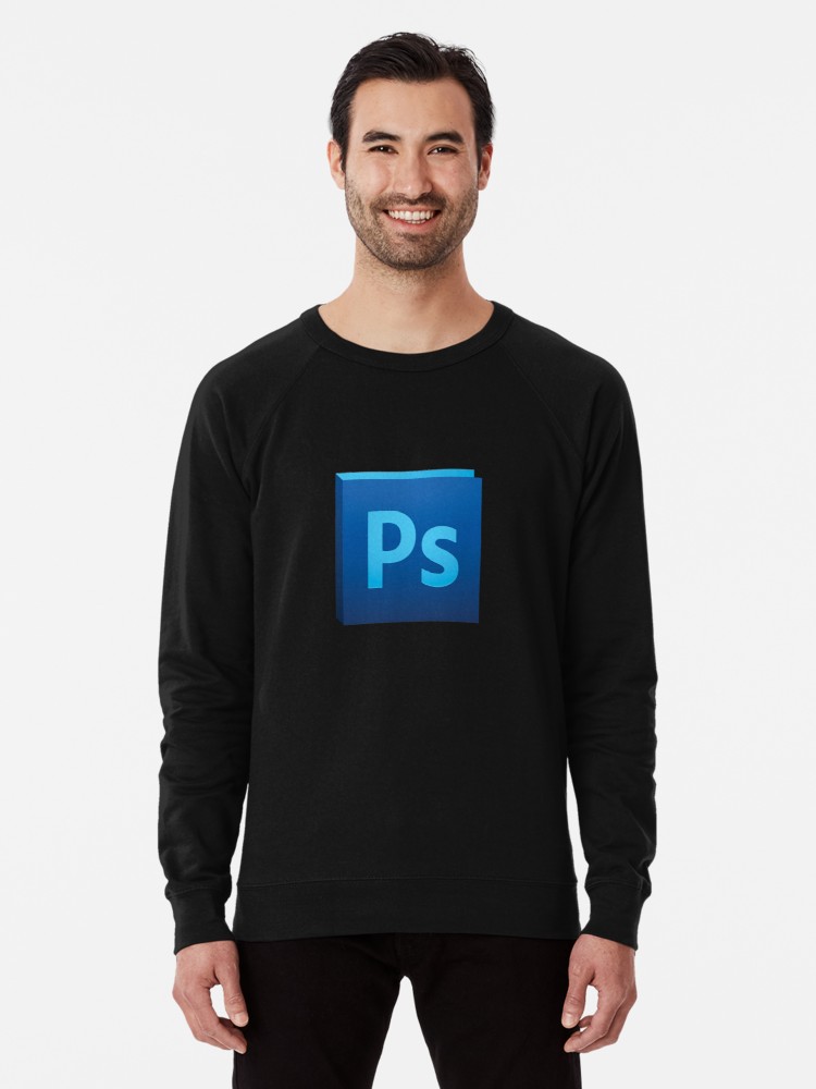 750x1000 Photoshop Icon Lightweight Sweatshirt