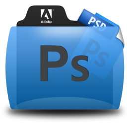 Photoshop Types Folder Icon 256x256 Photoshop Types Folder Icon
