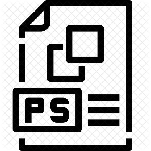 Photoshop Icon Of Line Style 512x512 Photoshop Icon Of Line Style