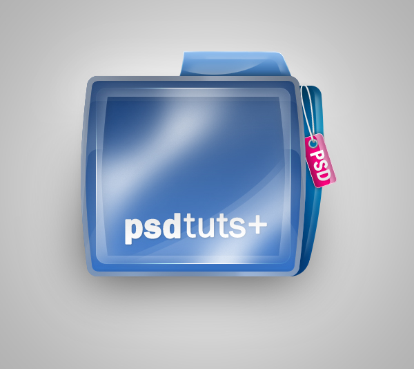600x534 Create A Shiny Psdtuts Folder Icon In Photoshop