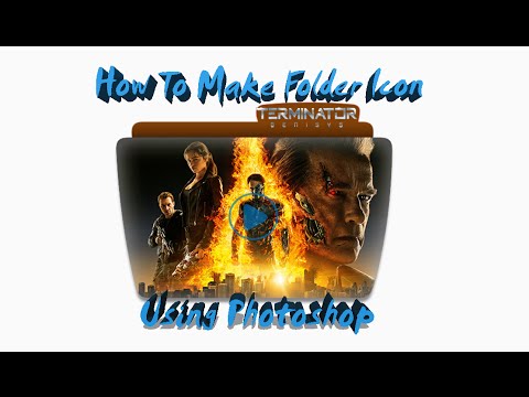 480x360 How To Make Movie Folder Icon Using Adobe Photoshop