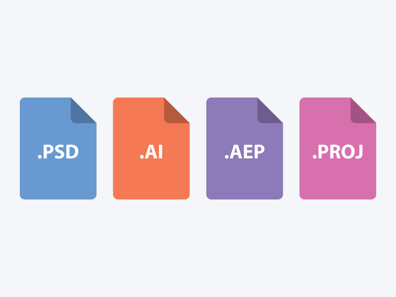 800x600 Flat Adobe Icons