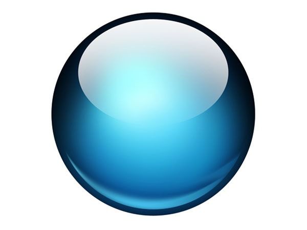 600x450 Glossy Ball Photoshop Icon Backgrounds Photoshop