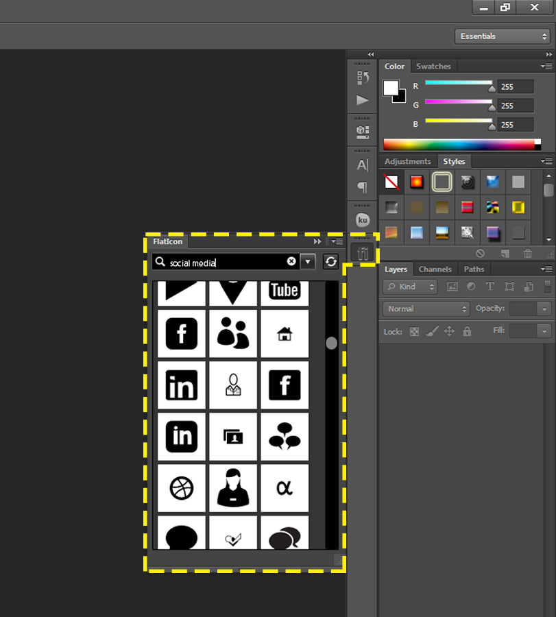 photoshop icon plugin free download