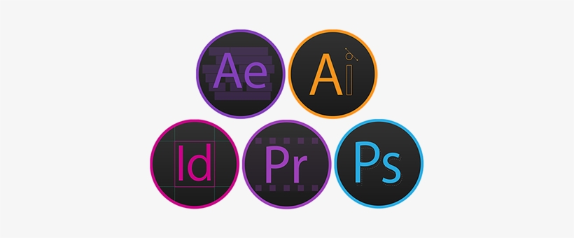 820x340 Adobe Cc Icons Png