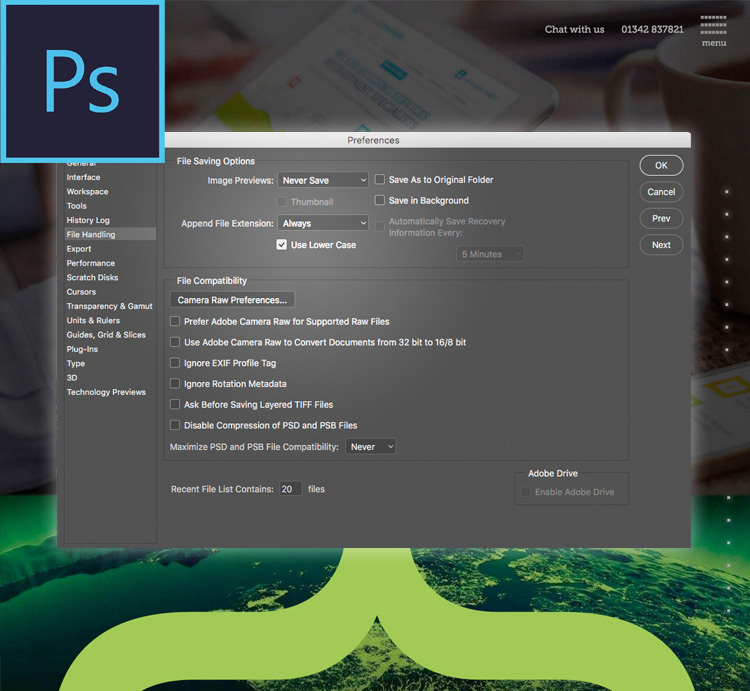 750x691 Photoshop Extensions Missing, Unsaved Extension Names