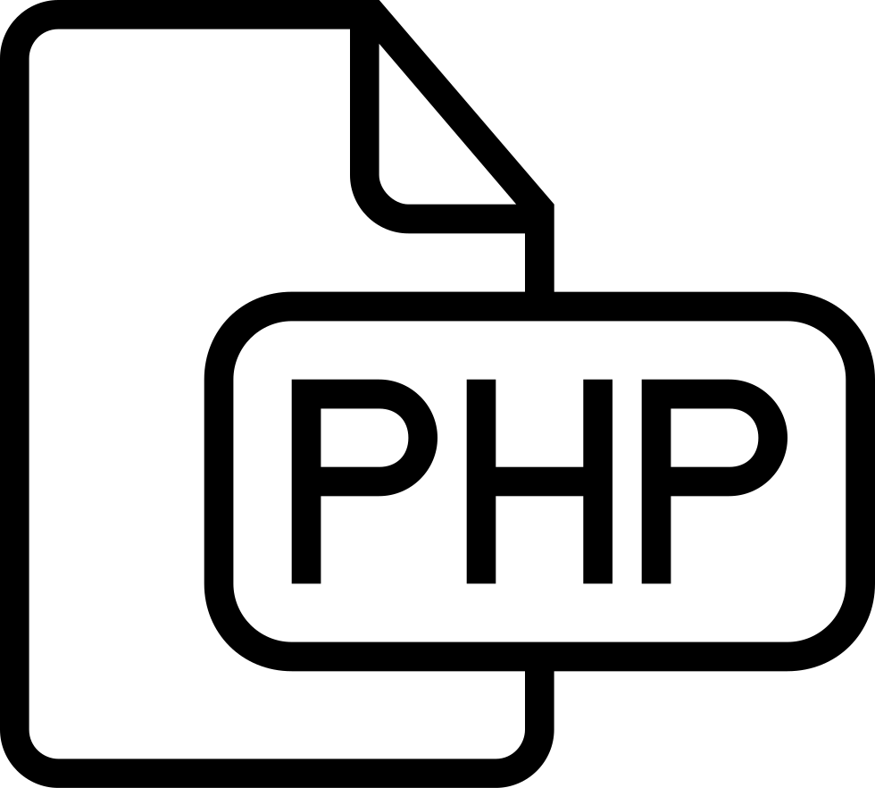 980x882 Php Outlined Interface Symbol Png Icon Free Download