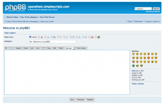 525x338 Install Phpbb With One Click Simplescripts