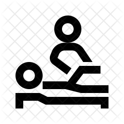 256x256 Physical Therapy Icon Of Line Style
