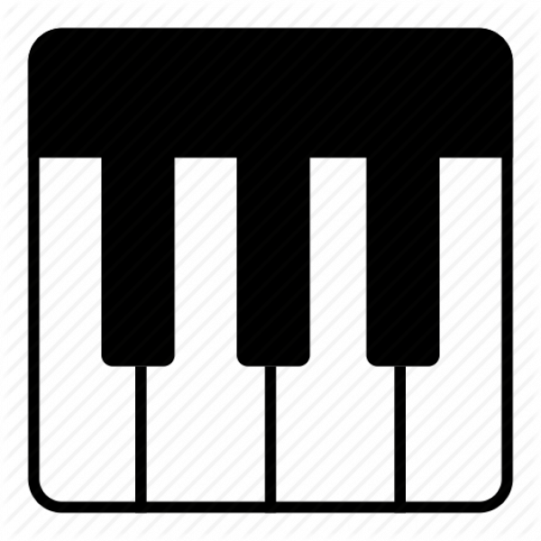 600x600 Piano Icon Png Images Png Transparent Vector, Clipart