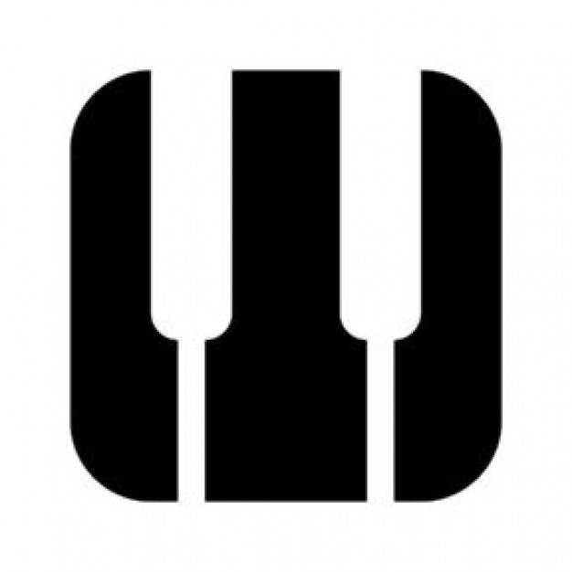 Piano Keys Icon 626x626 Piano Keys Icon