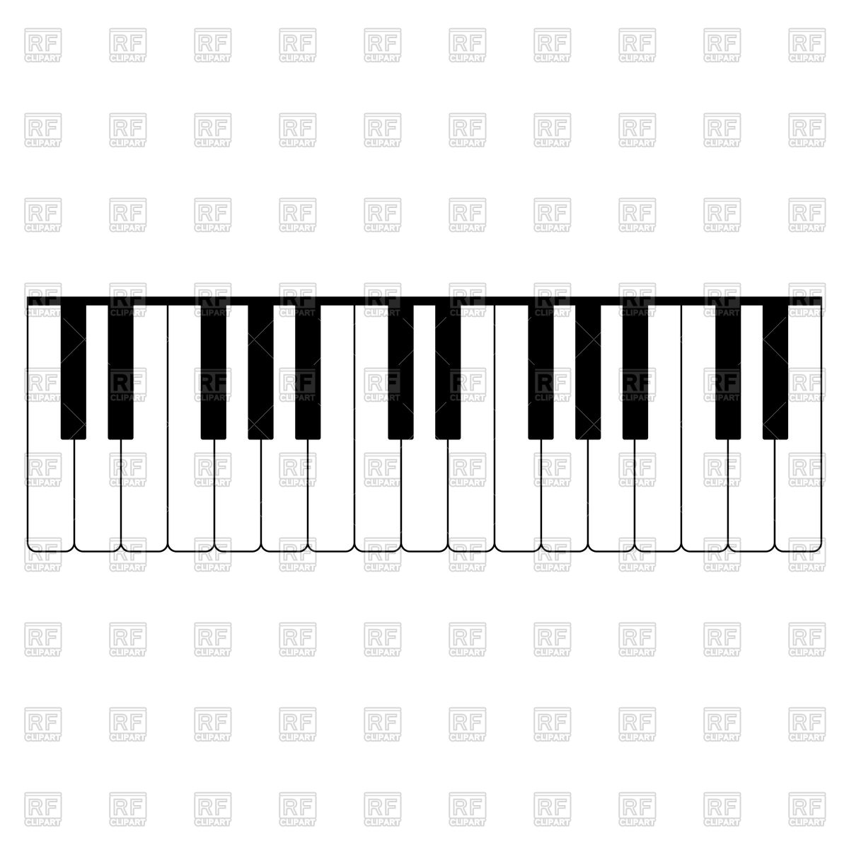 Piano Keys Black Color Icon Vector Image Of Icons And Emblems 1200x1200 Piano Keys Black Color Icon Vector Image Of Icons And Emblems
