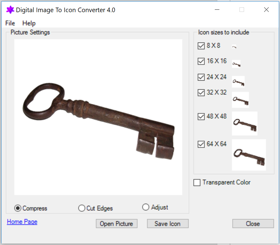 919x806 Digital Image To Icon Converter